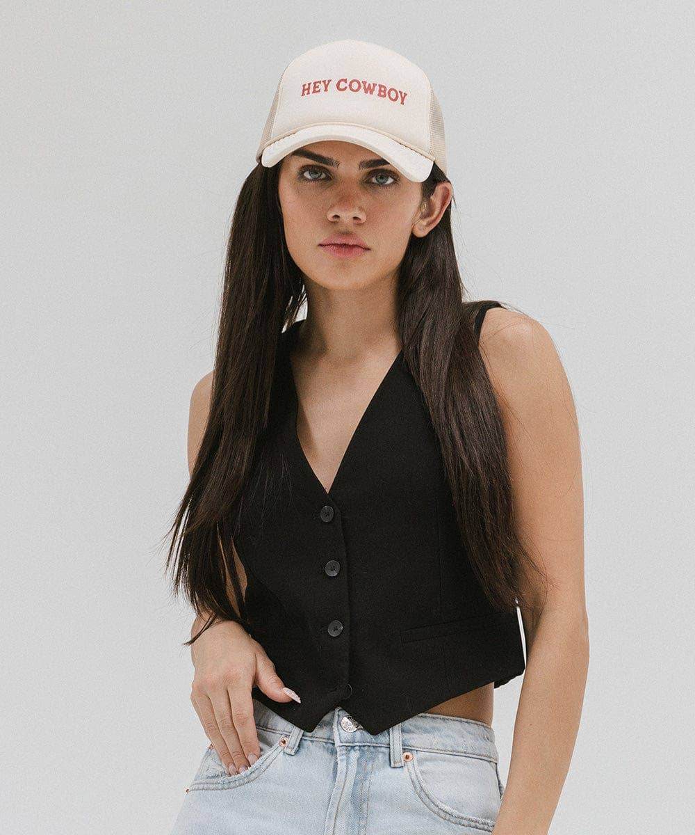 Hey Cowboy Foam Trucker Hat - SAUVAGE ZSA™