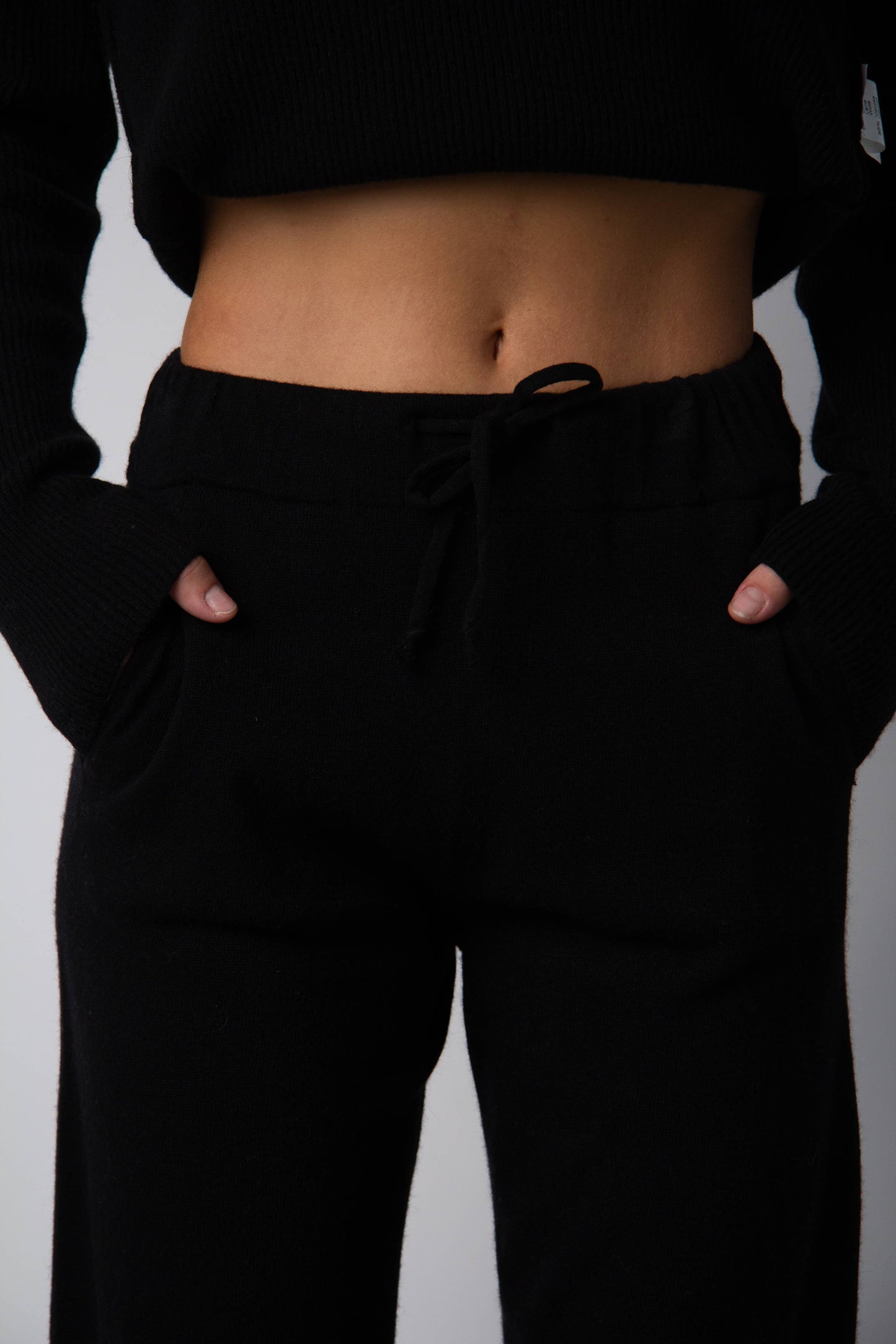 Cashmere Mix Yoga Pants (3D-Knit)