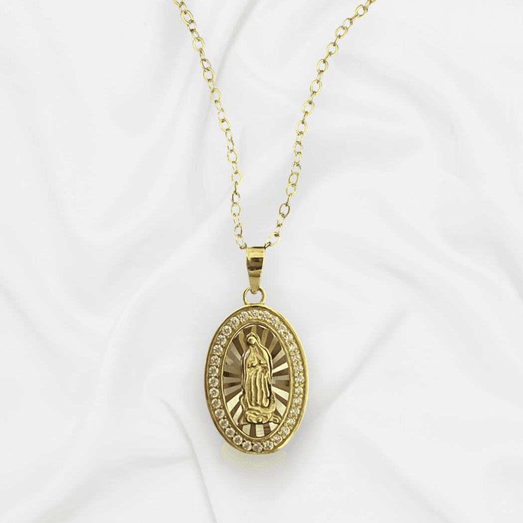 Petite Oval Divinity Necklace - SAUVAGE ZSA™