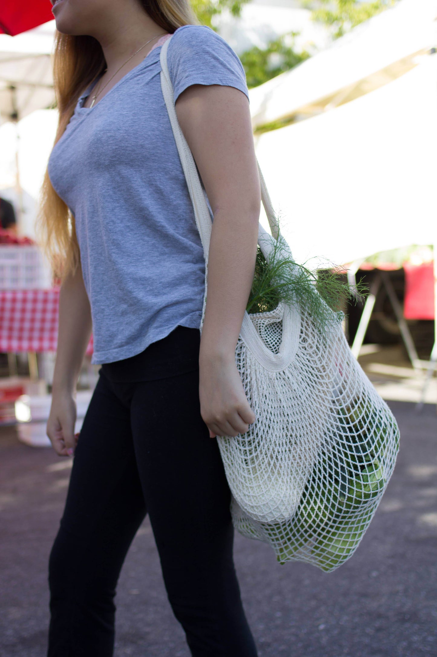 Organic Cotton String Bag - SAUVAGE ZSA™