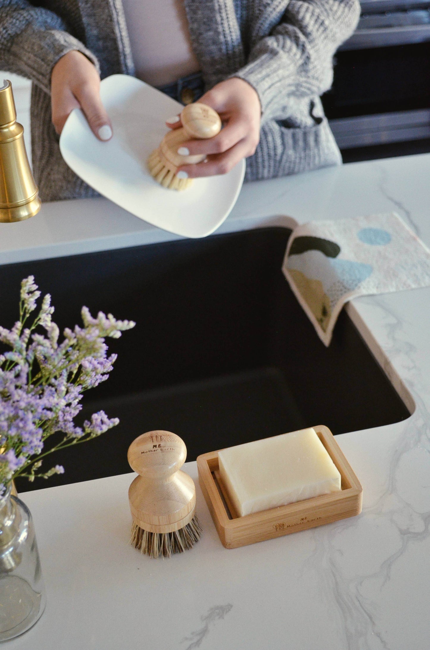 Modular Sisal Hand Brush- Multipurpose | Cleaning Supplies - SAUVAGE ZSA™