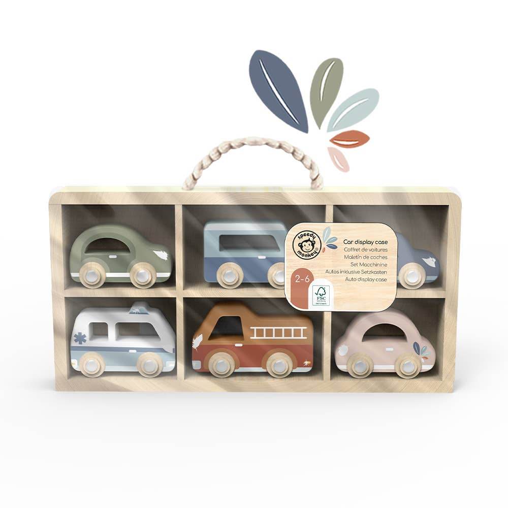 Car Display Case with 6 Vehicles - SAUVAGE ZSA™