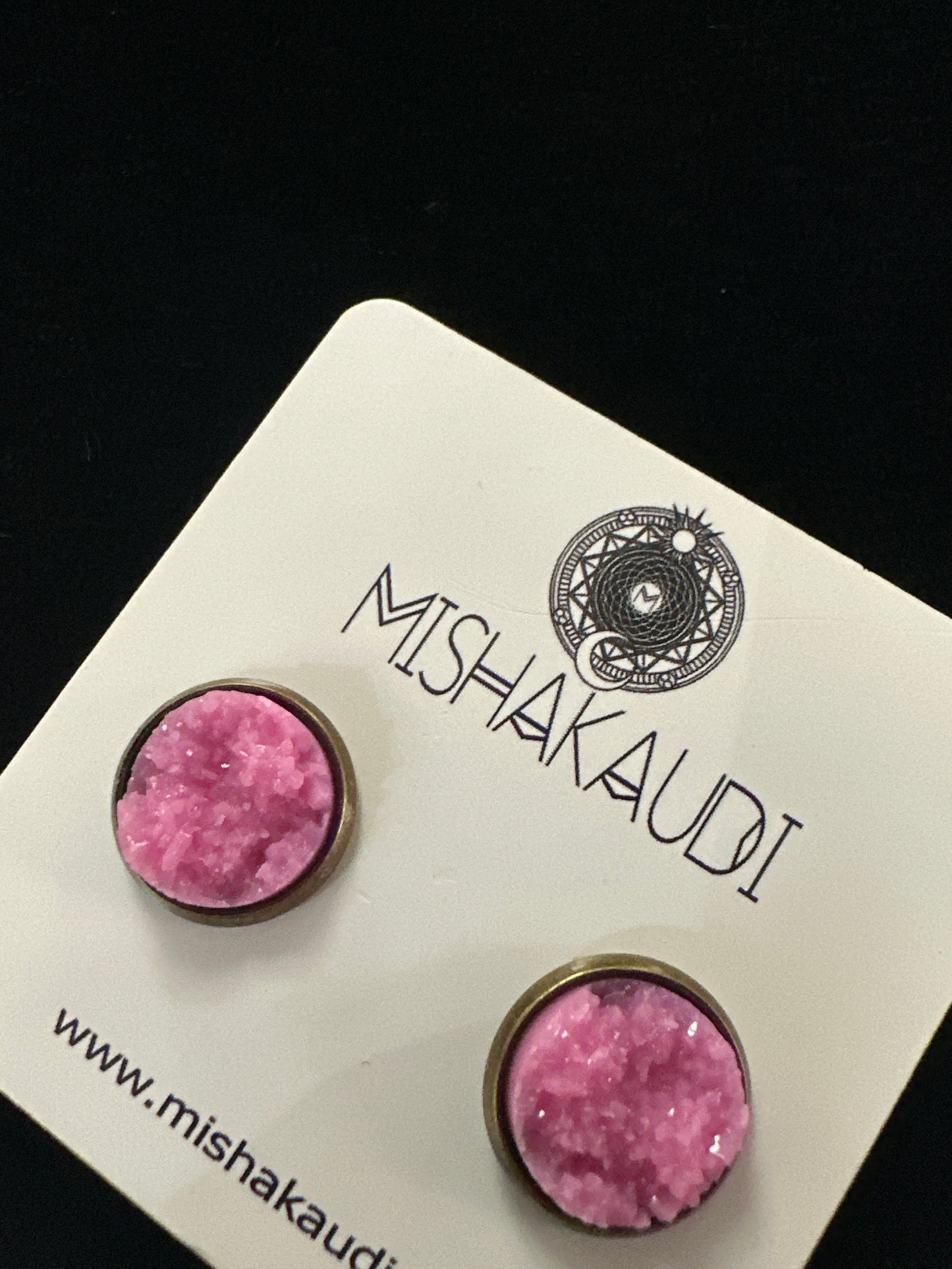 Druzy Stud Earrings