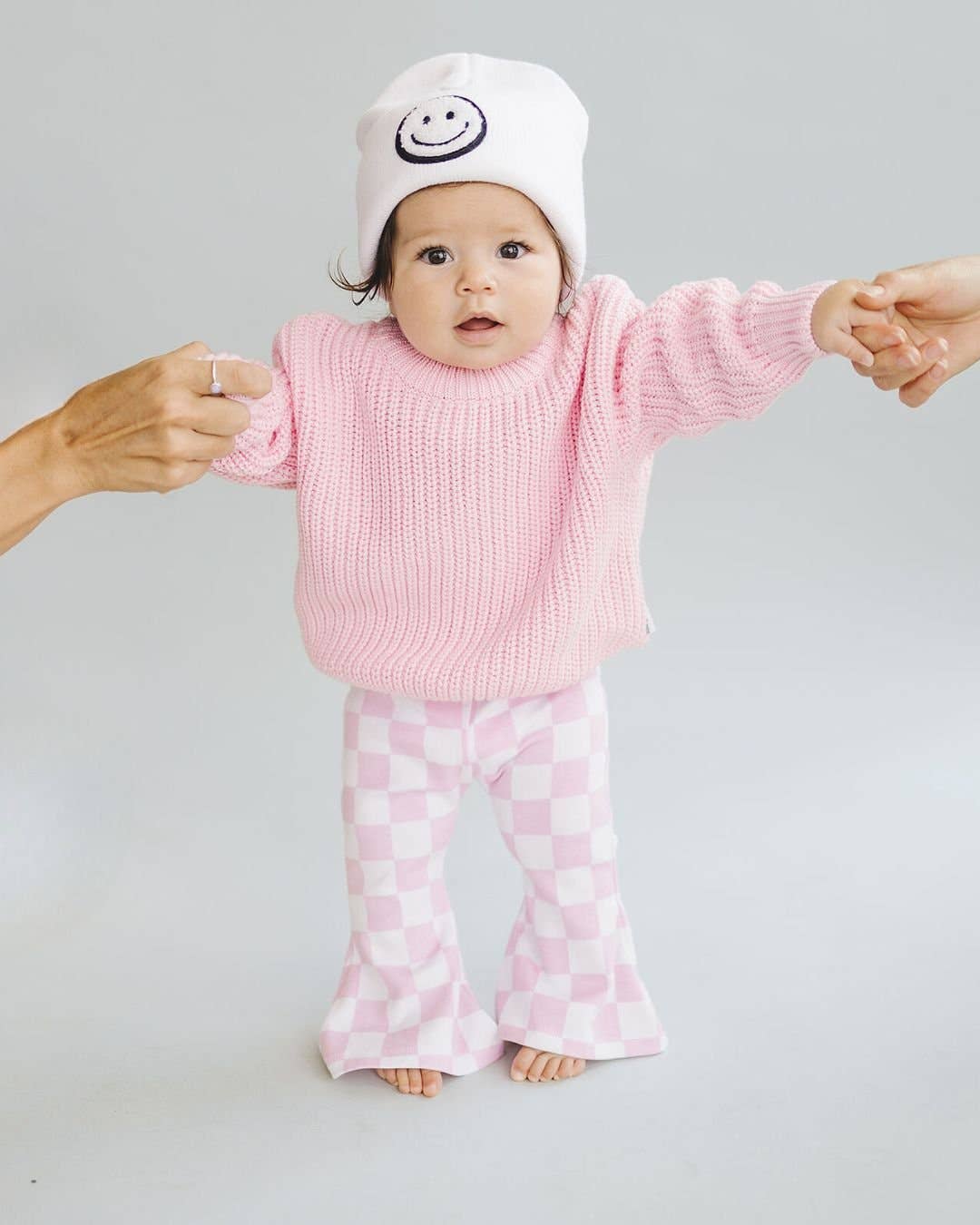Chunky 100% Cotton Knit Kids Sweater