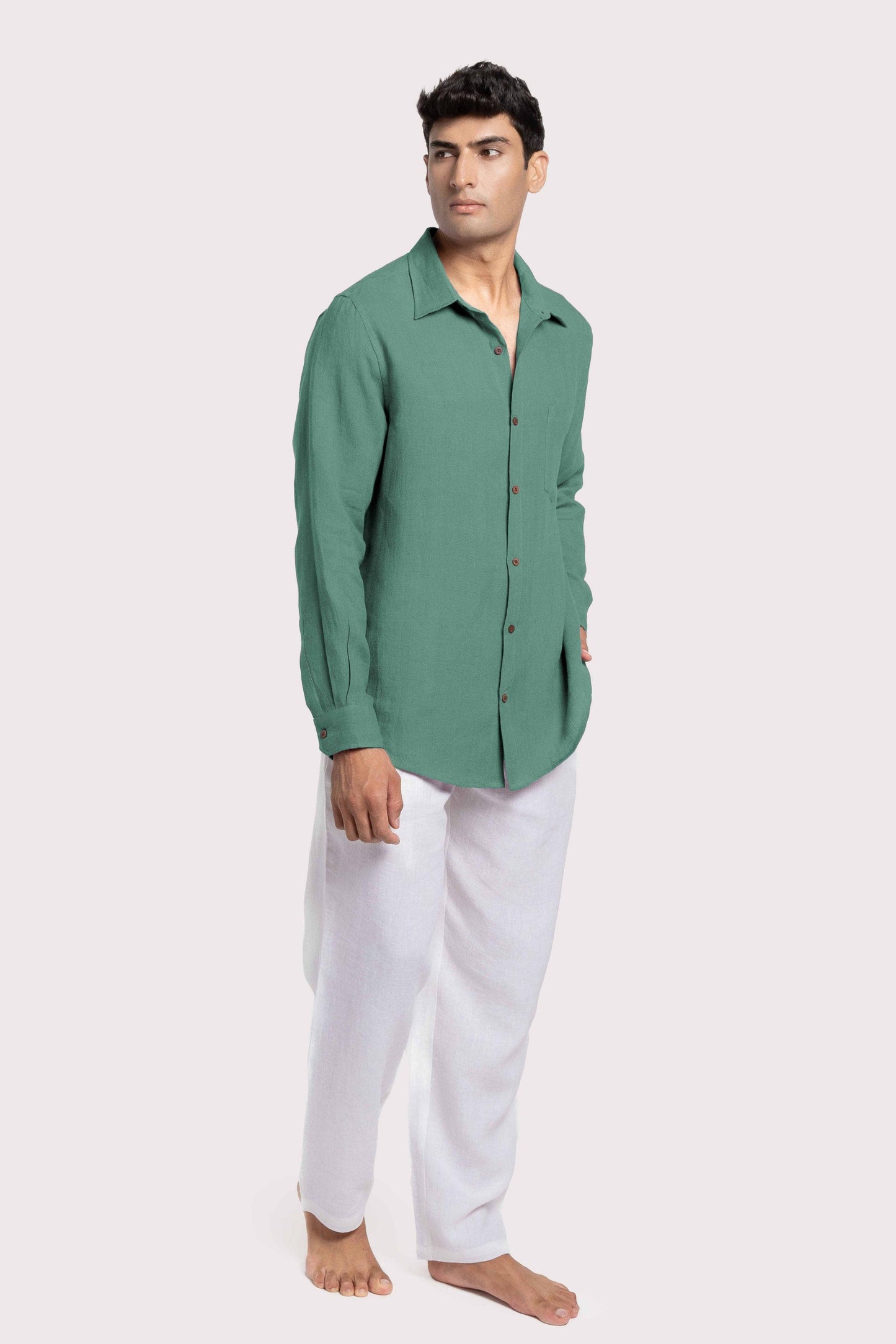 Linen Buttondown Shirt