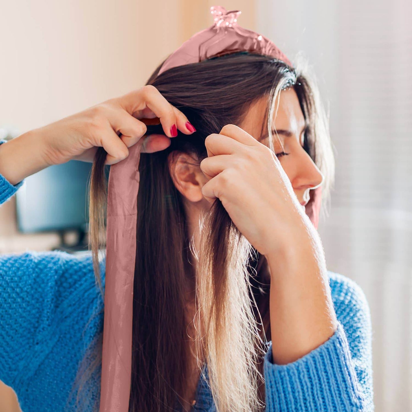 Satin Heatless Hair Styling Set - SAUVAGE ZSA™