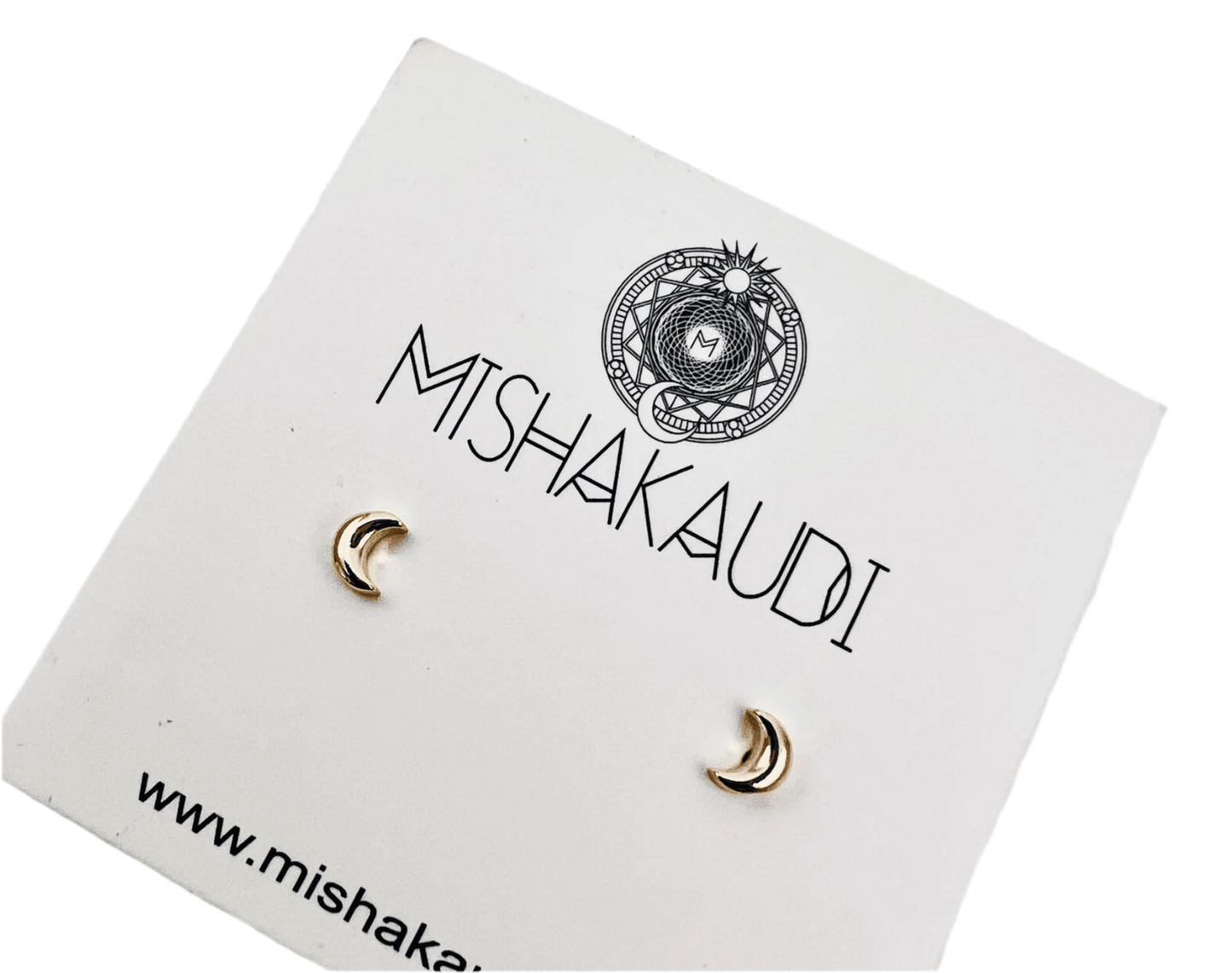 Dainty Crescent Moon Earrings - SAUVAGE ZSA™