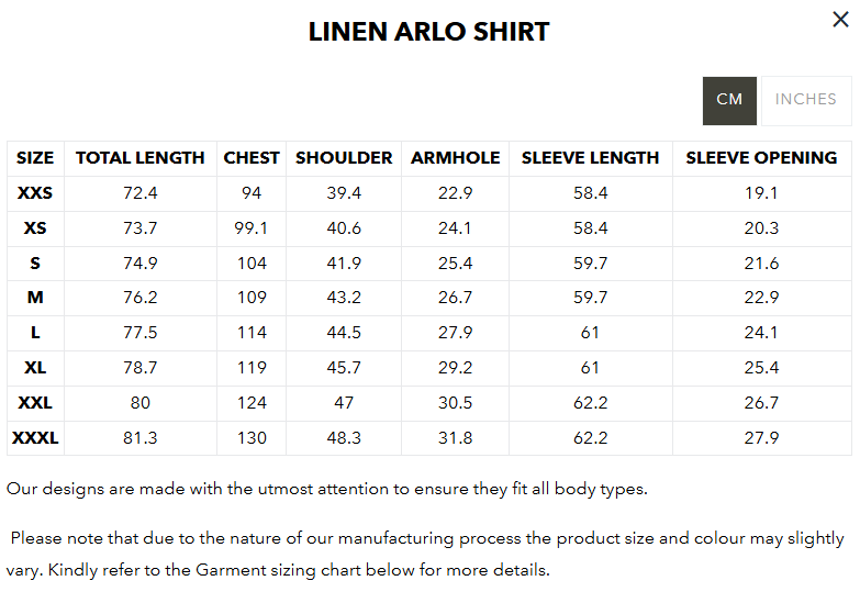 Linen Collared Shirt