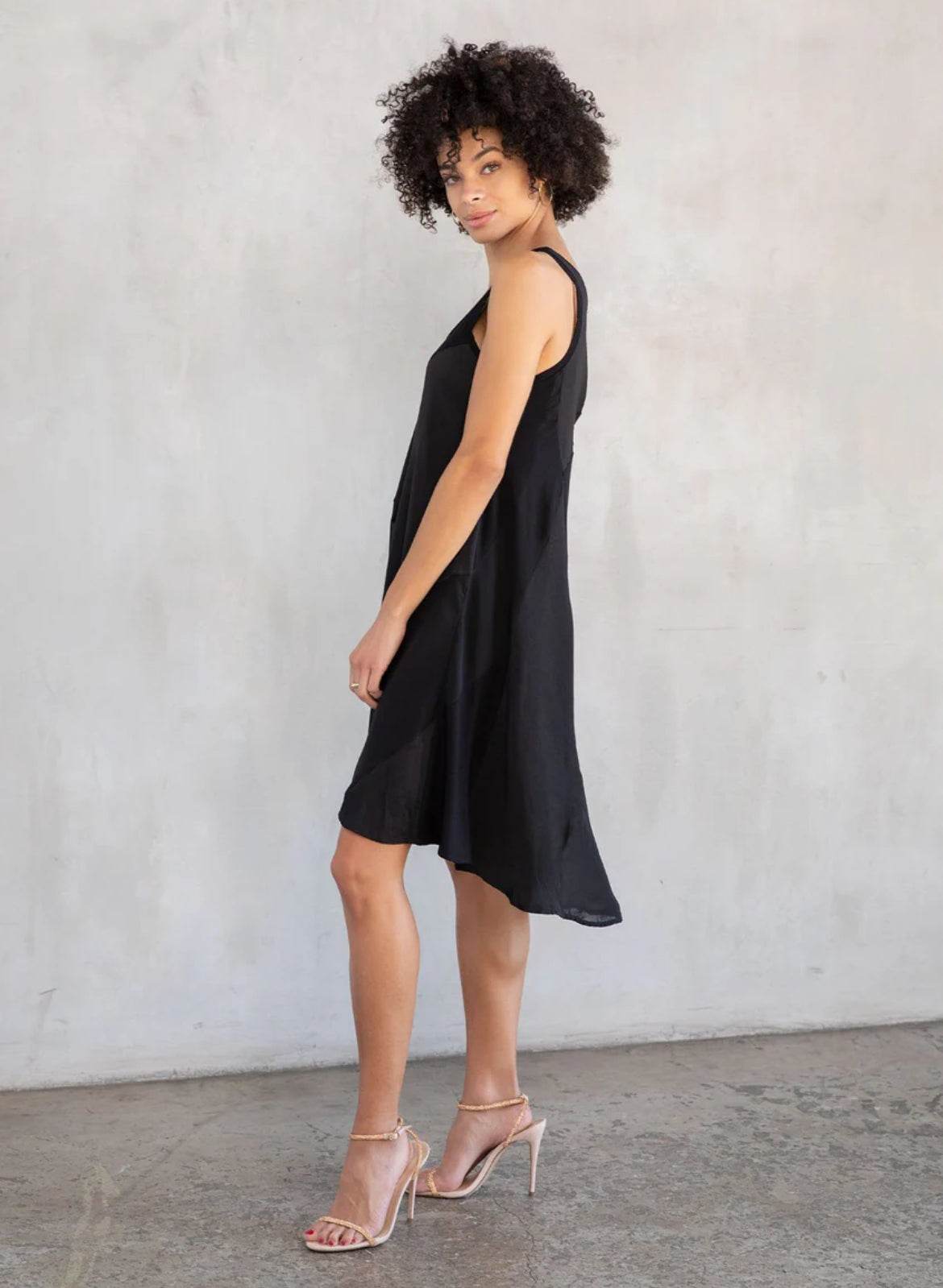 Modest Black Mini Dress - SAUVAGE ZSA™