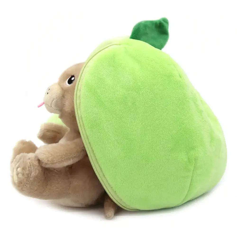 Crocket the dog/apple plush toy - Flipetz - SAUVAGE ZSA™
