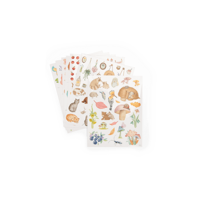 Compassionate Coloring book (20 pages) w/ 230 stickers - SAUVAGE ZSA™