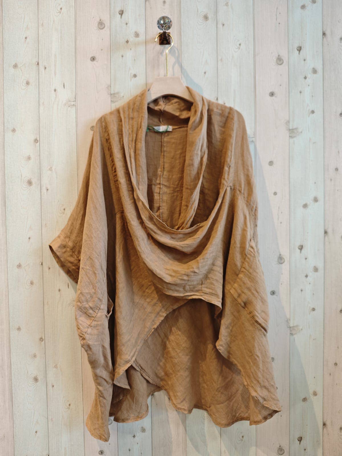Bohemian Linen Blouse & Oversized Coverup