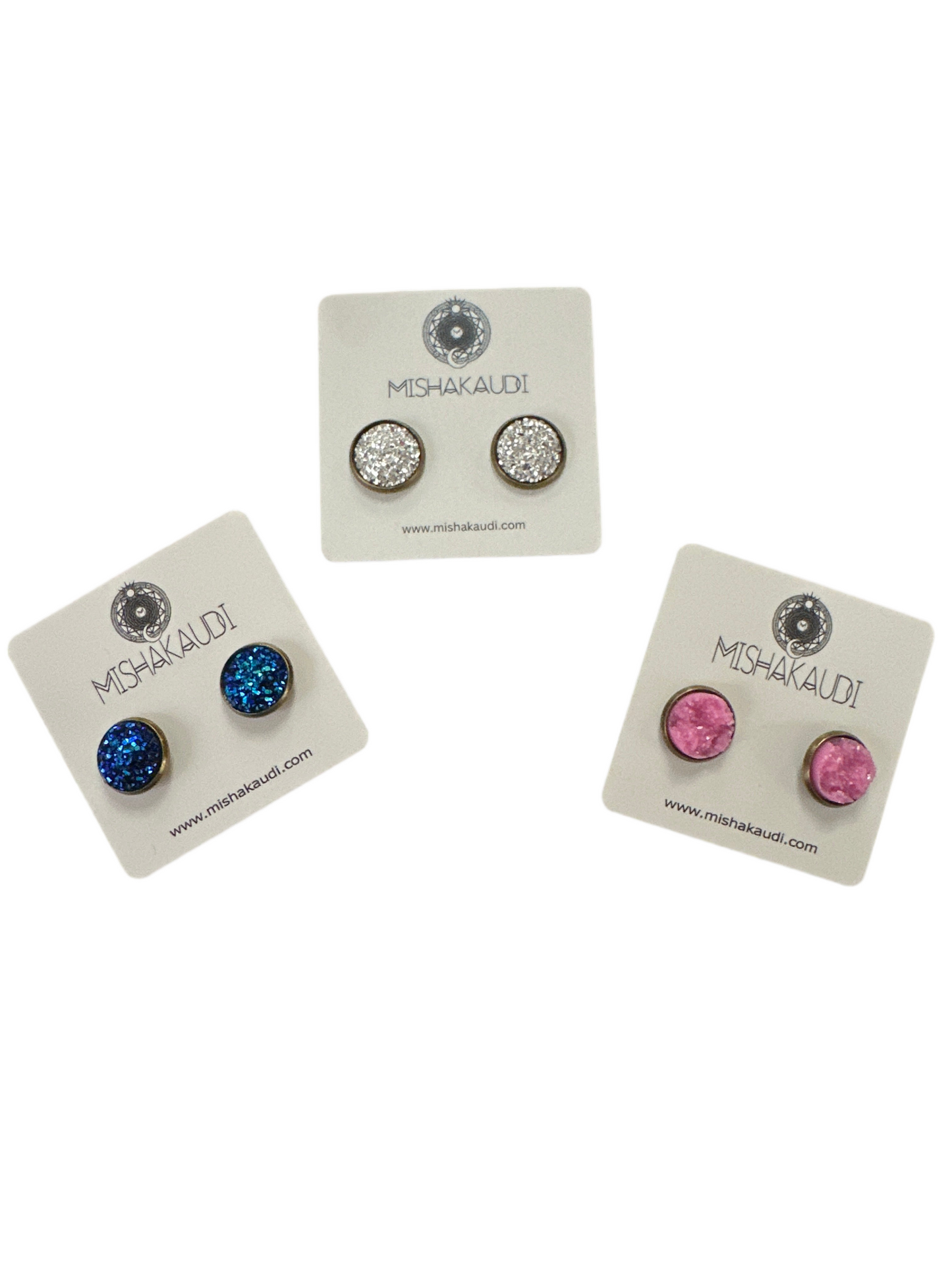 Druzy Stud Earrings