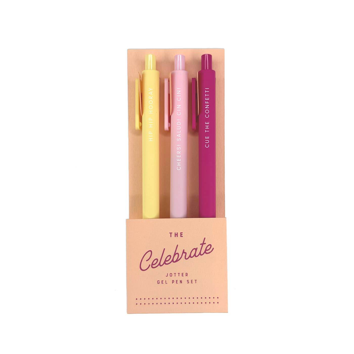 Celebrate Jotter Gel Pen : Set of 3 - SAUVAGE ZSA™