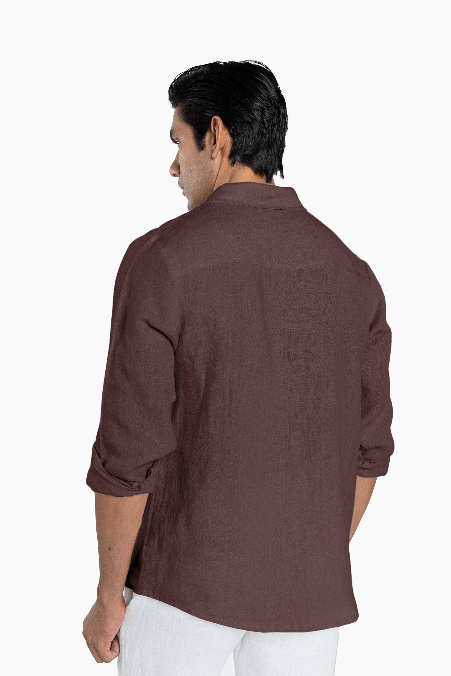 Linen Collared Shirt