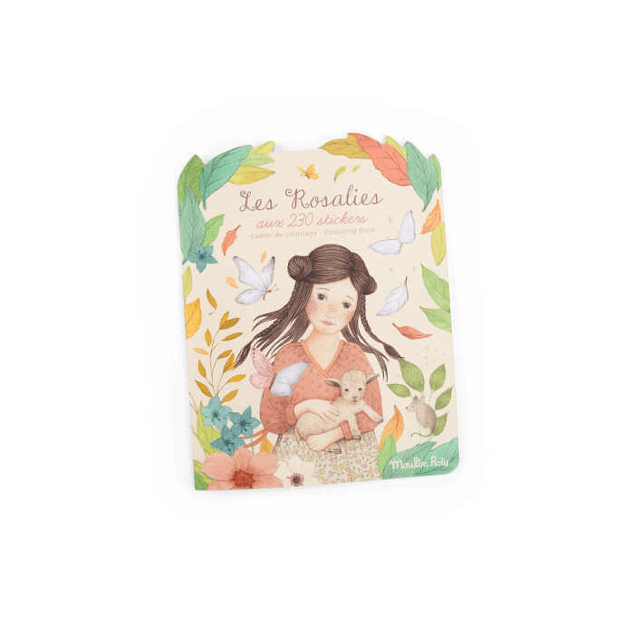 Compassionate Coloring book (20 pages) w/ 230 stickers - SAUVAGE ZSA™