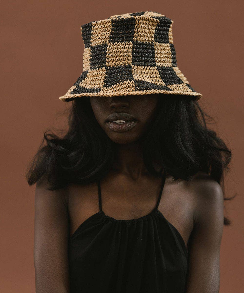 GiGi Crochet Packable Bucket Hat