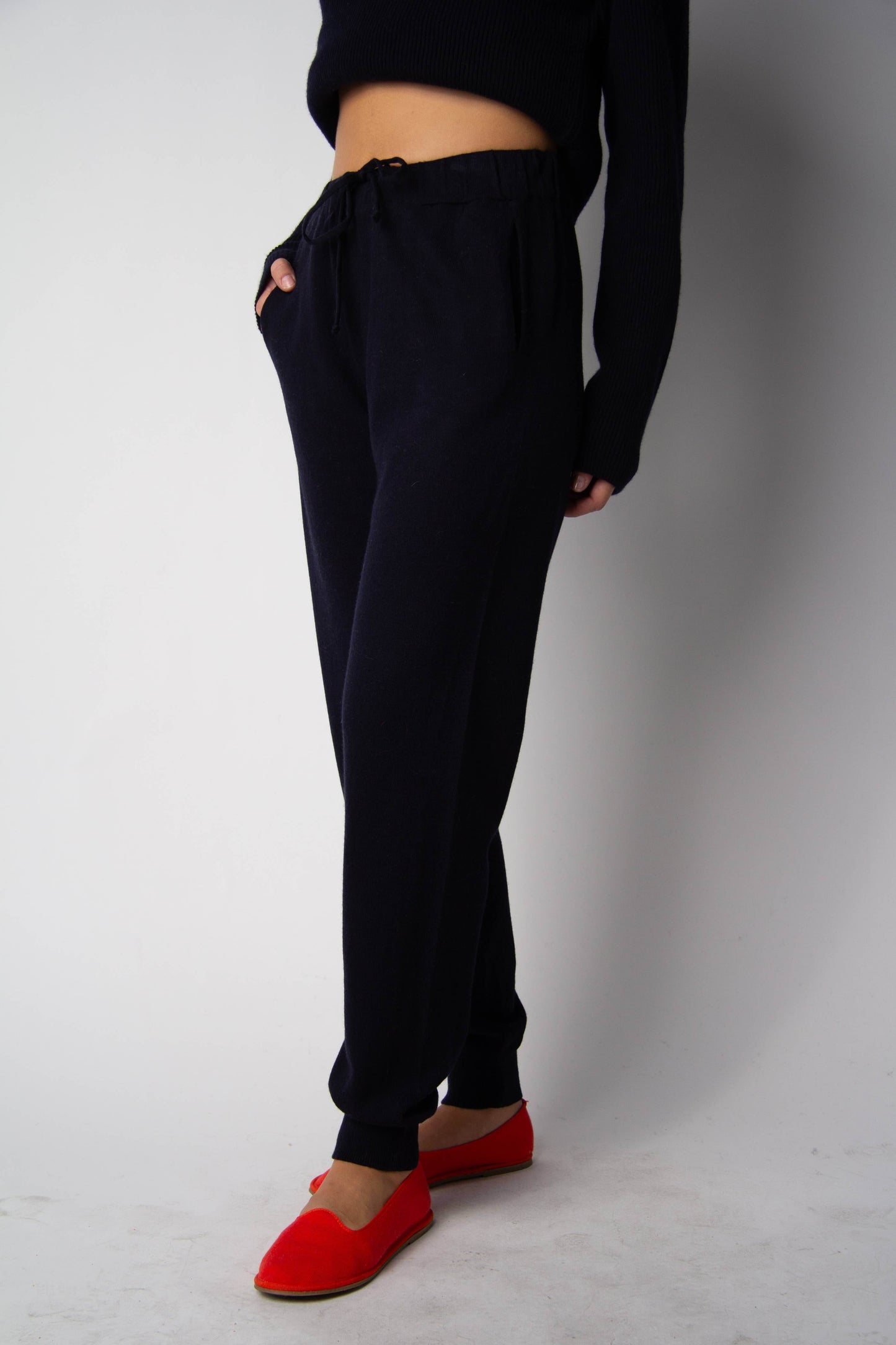 Cashmere Mix Yoga Pants (3D-Knit) - SAUVAGE ZSA™