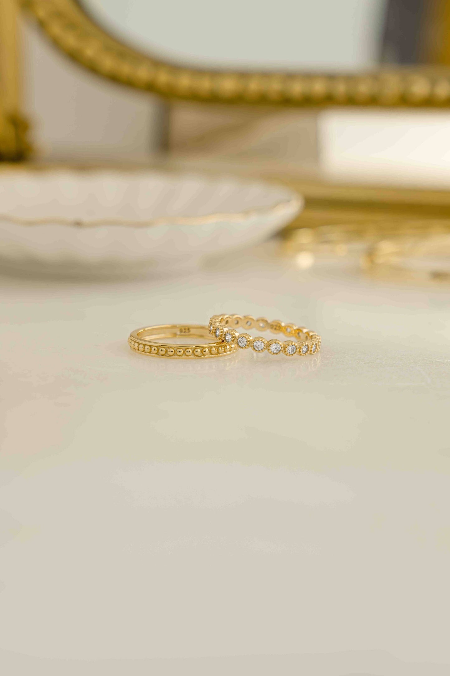 Stacking Sterling Silver Ring Set