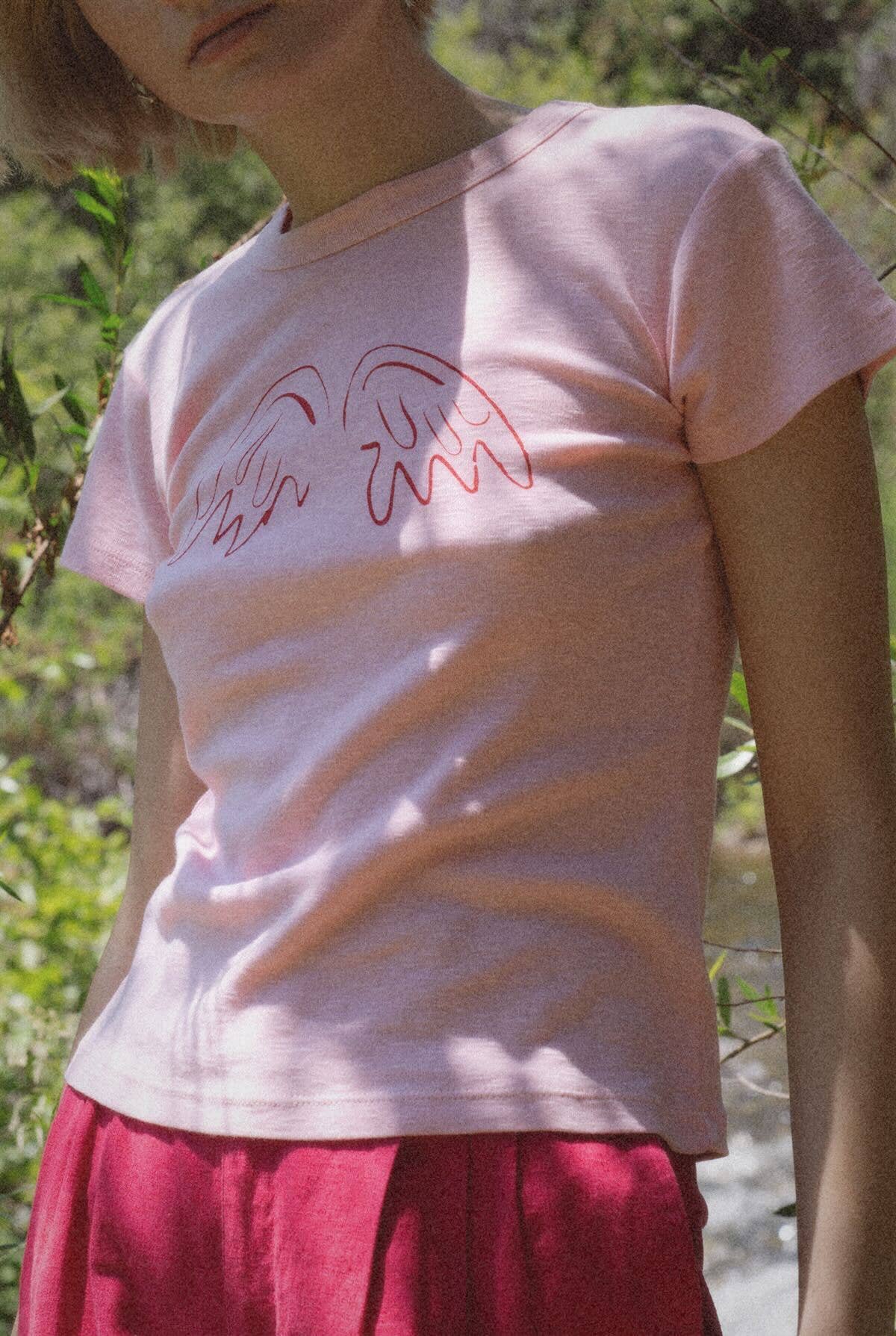 Organic Cotton Angel Baby Tee Made in the U.S.A.
