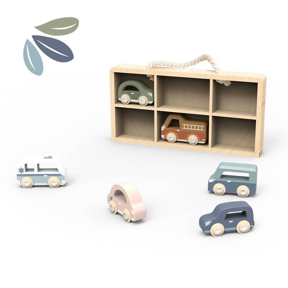Car Display Case with 6 Vehicles - SAUVAGE ZSA™