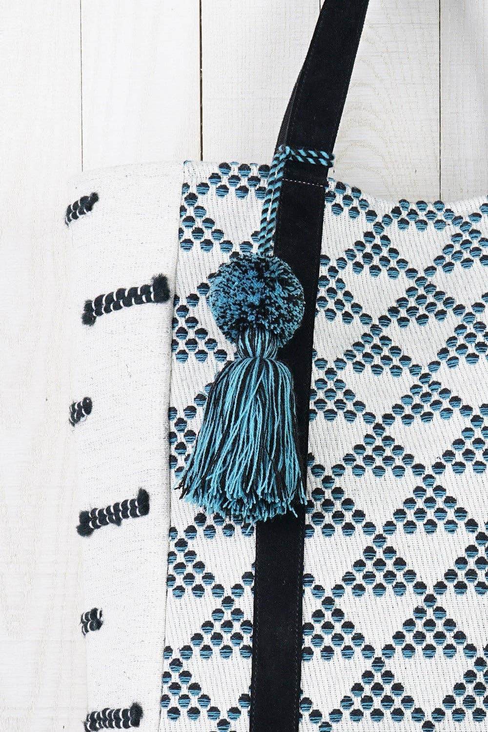 Geo Patterned Tote Bag - SAUVAGE ZSA™