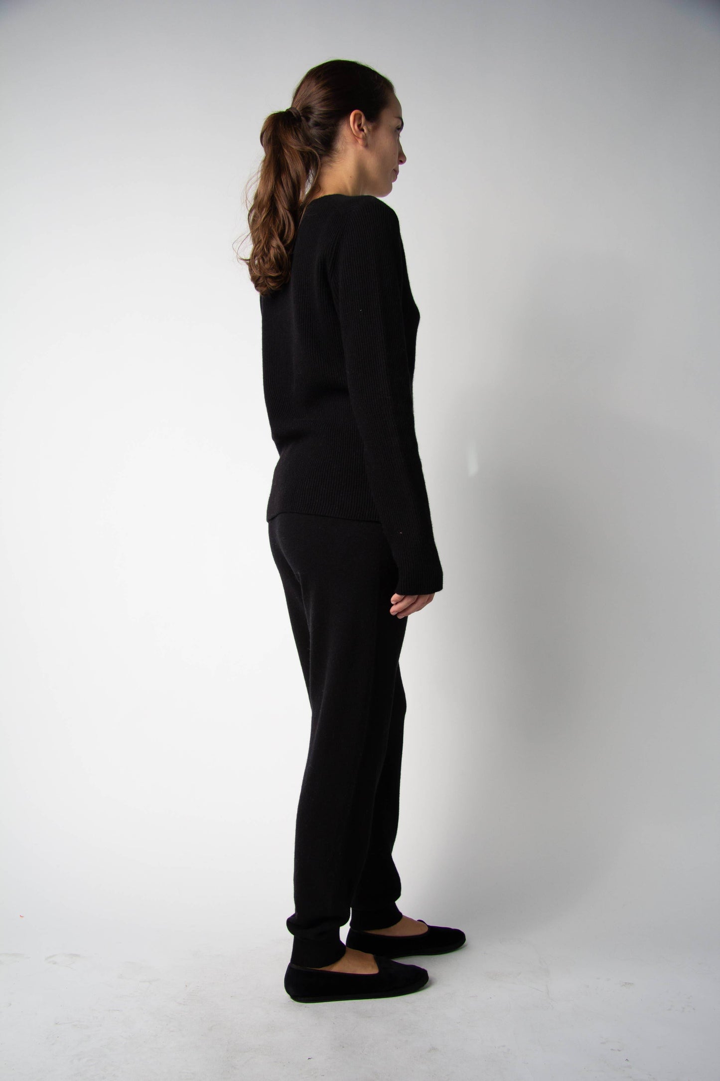 Cashmere Mix Yoga Pants (3D-Knit) - SAUVAGE ZSA™