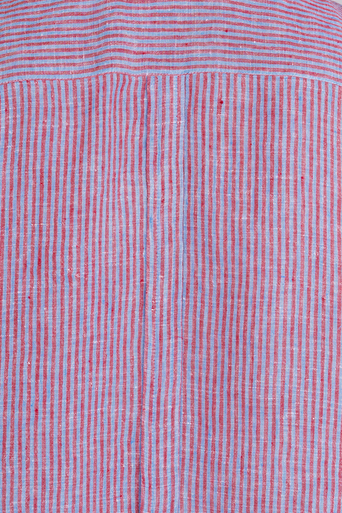 Striped Linen Shirt - SAUVAGE ZSA™