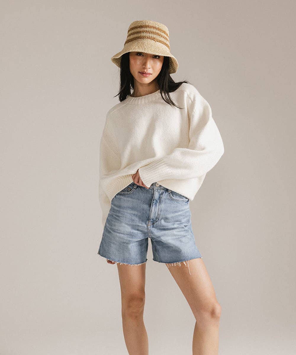 GiGi Crochet Packable Bucket Hat