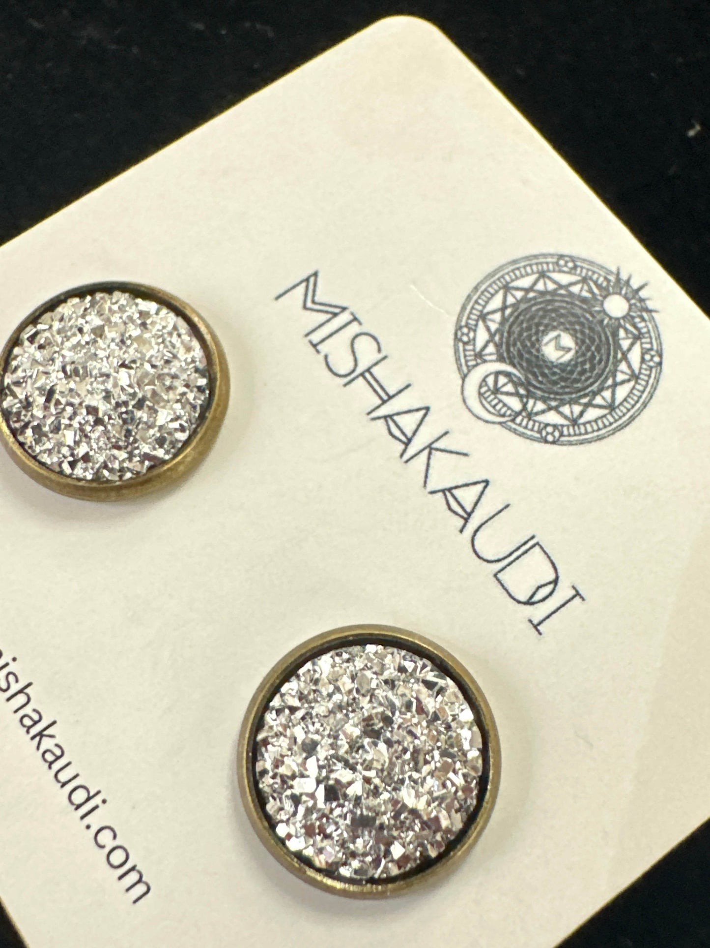Druzy Stud Earrings - SAUVAGE ZSA™