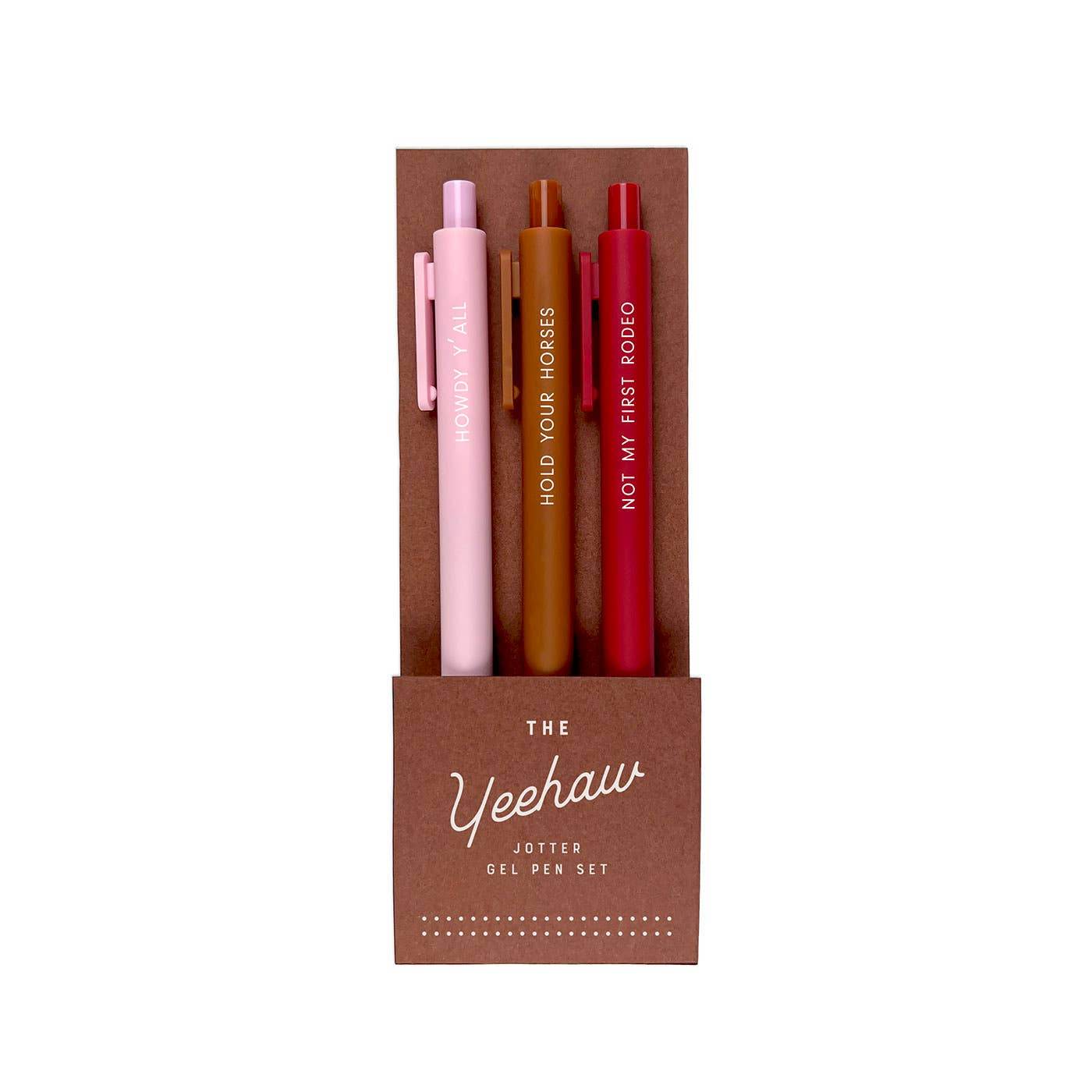 Yeehaw Jotter Gel Pen: Set of 3 - SAUVAGE ZSA™