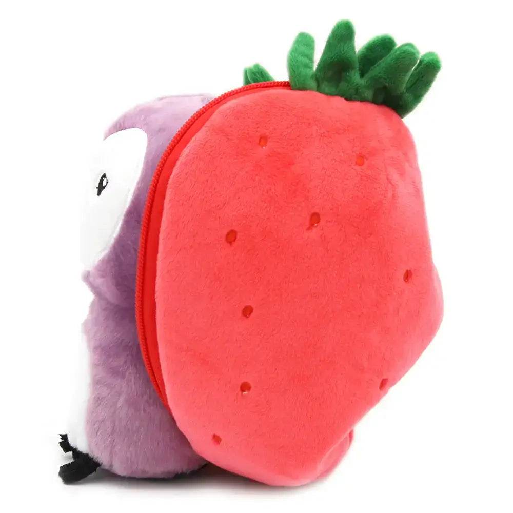 Violet the owl/strawberry plush toy - Flipetz - SAUVAGE ZSA™
