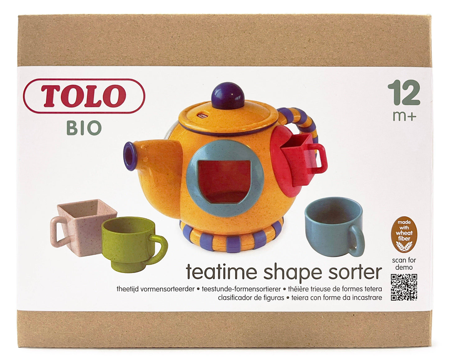 Teatime Shape Sorter - TOLO - SAUVAGE ZSA™