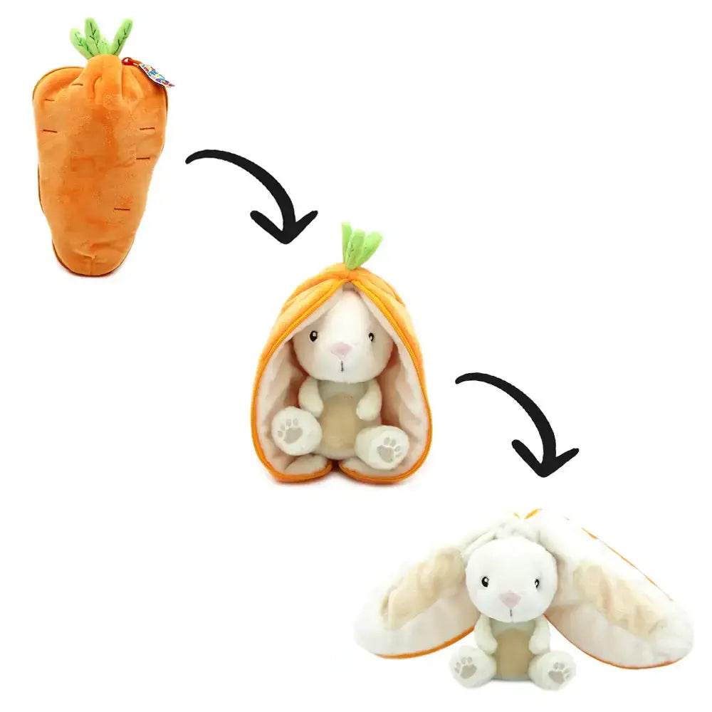 Gadget the rabbit/carrot plush toy - Flipetz - SAUVAGE ZSA™