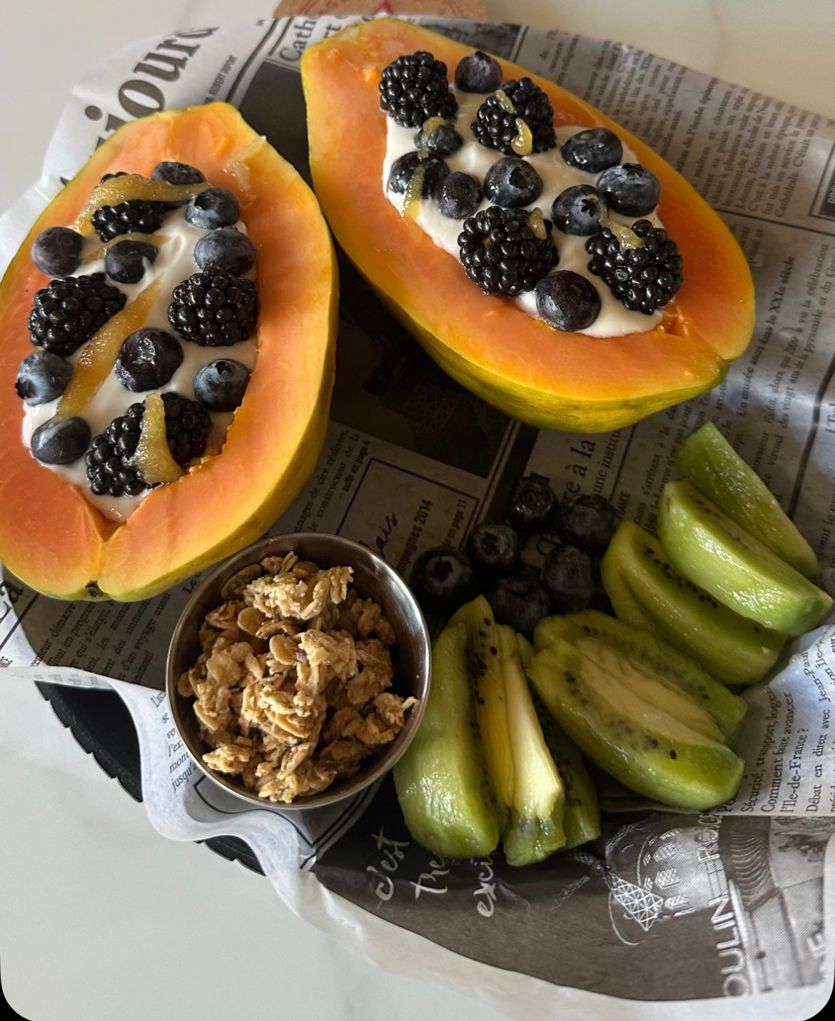 Organic Papaya Bowl