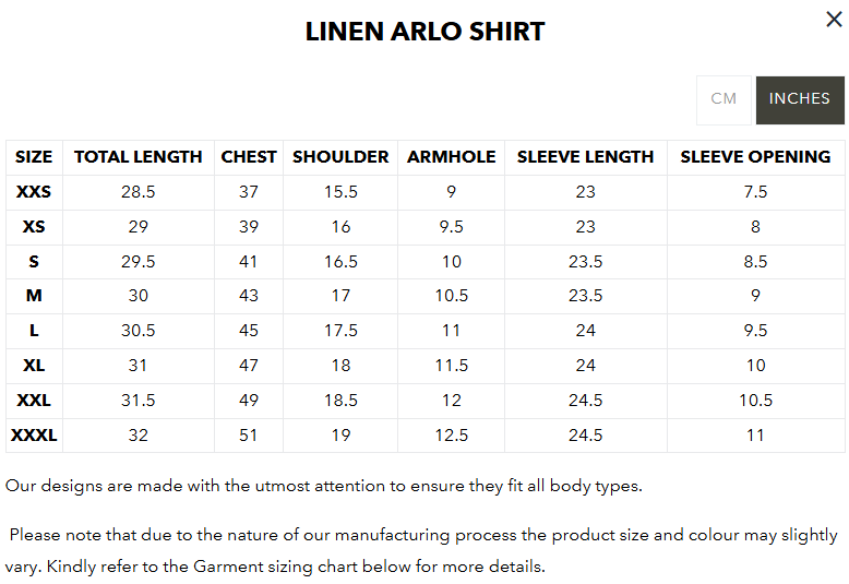 Linen Collared Shirt