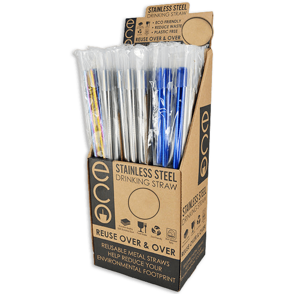 Reusable Stainless Steel Straw with Rubber Mouth Guard - SAUVAGE ZSA™