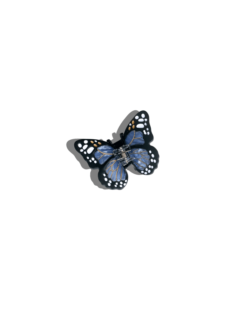 Hand-painted Mini Monarch Claw Hair Clip | Eco-Friendly - SAUVAGE ZSA™