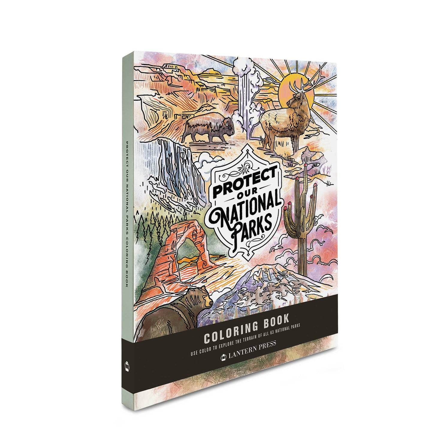 Protect Our National Parks - Coloring Book of all 63 Parks - SAUVAGE ZSA™