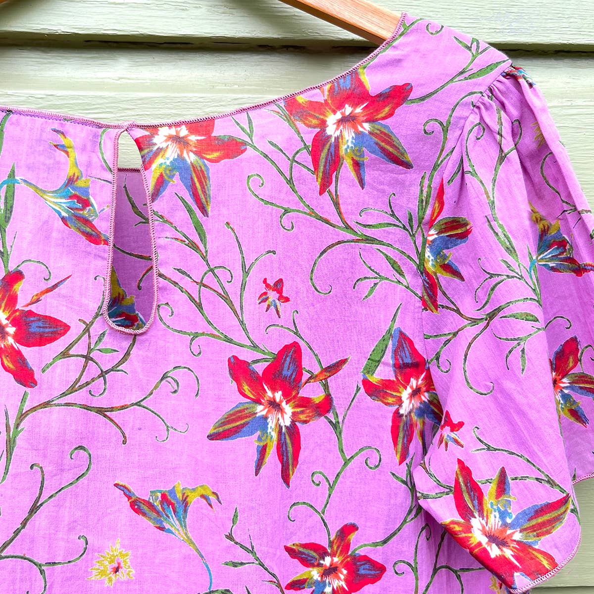 Twilly Blouse Petals Pink