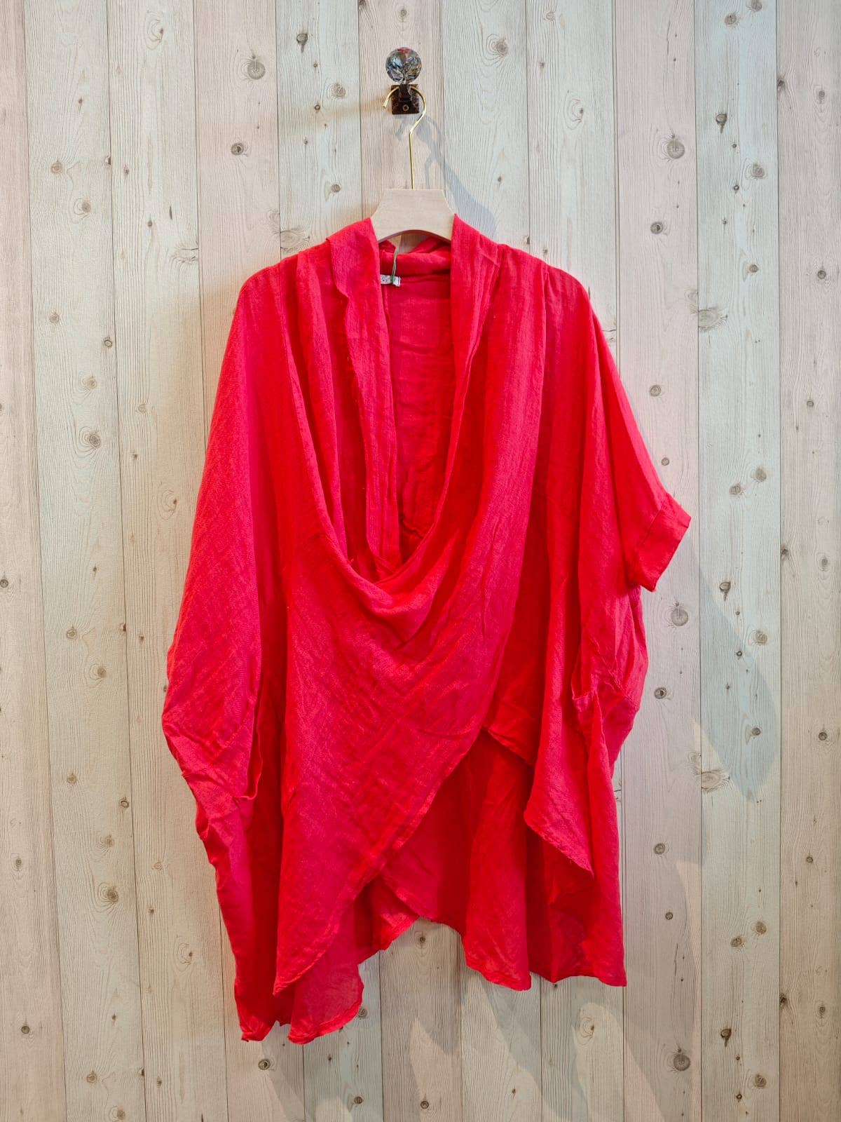 Bohemian Linen Blouse & Oversized Coverup