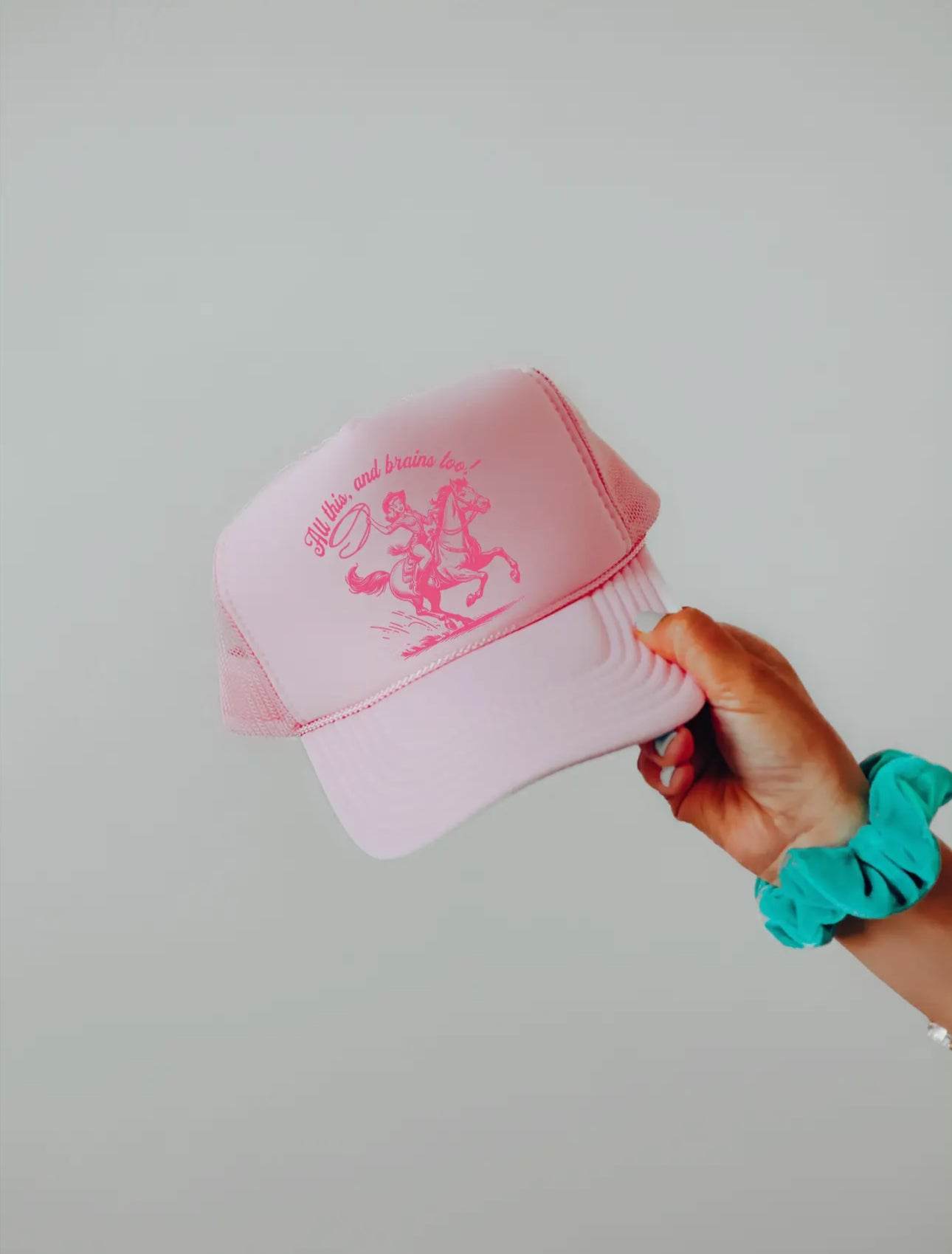 Pink Cowgirl Trucker Hat - SAUVAGE ZSA™