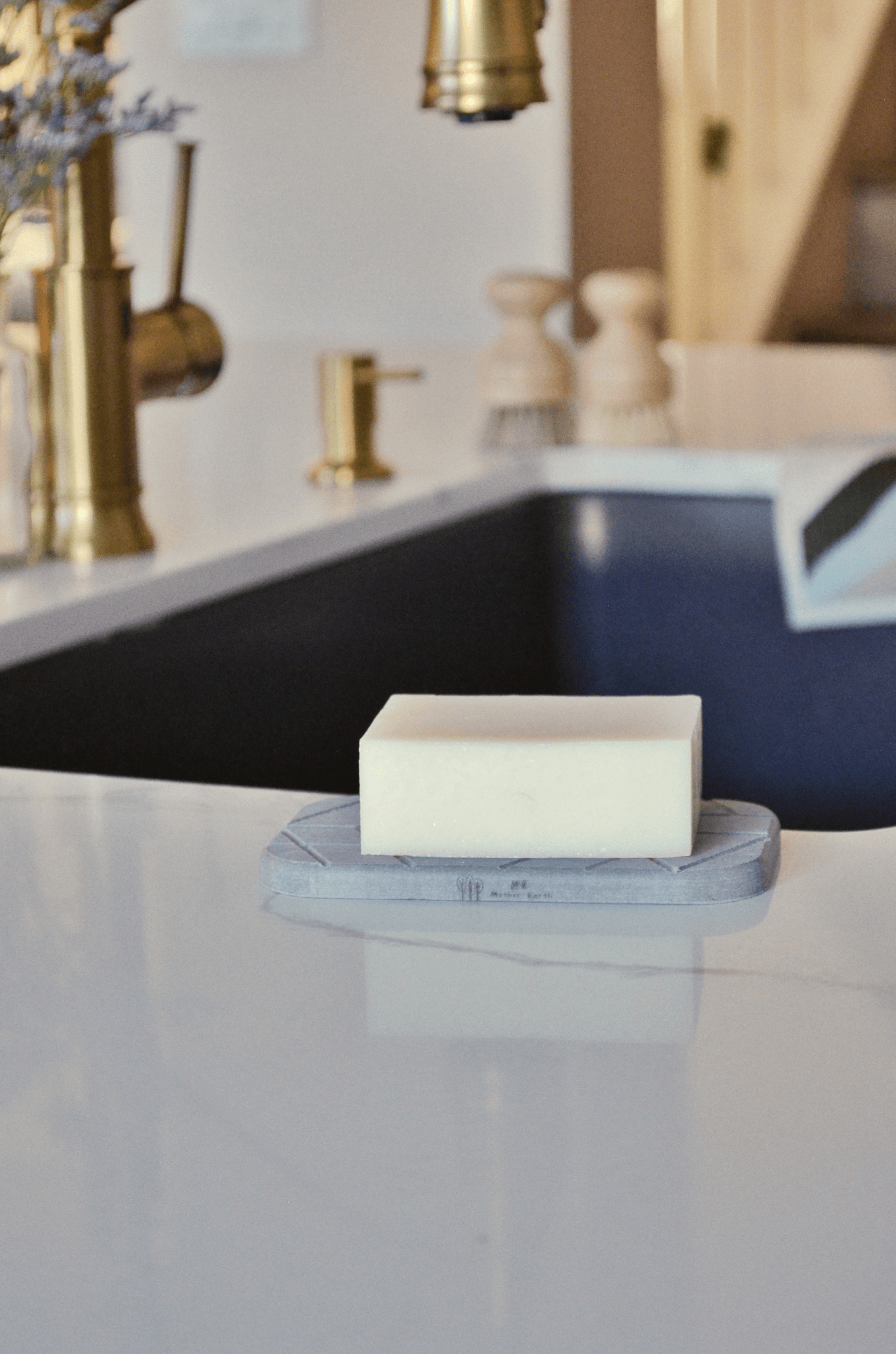 Geometric Quick-Dry Diatomite Soap Dish | Zero Waste | Eco - SAUVAGE ZSA™