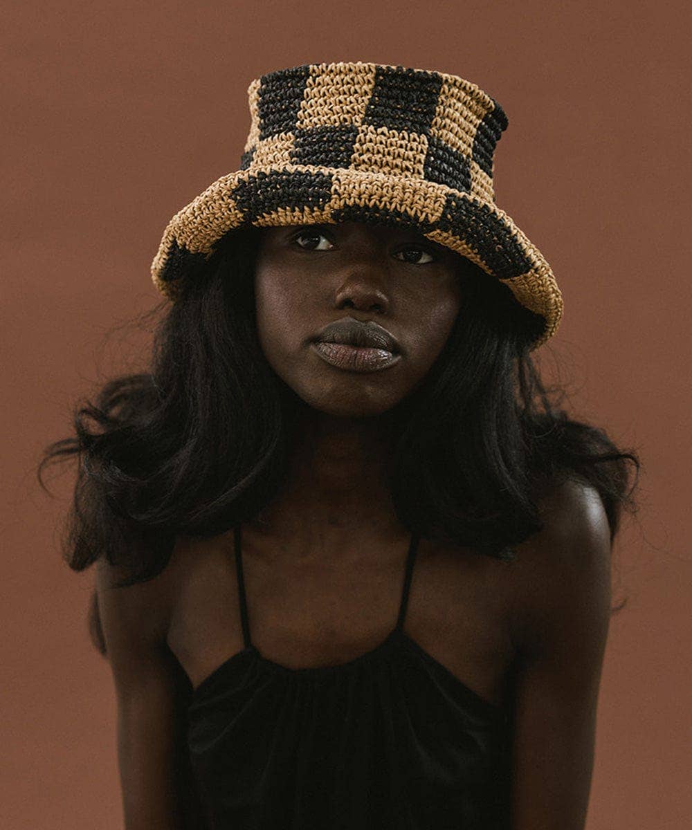 GiGi Crochet Packable Bucket Hat