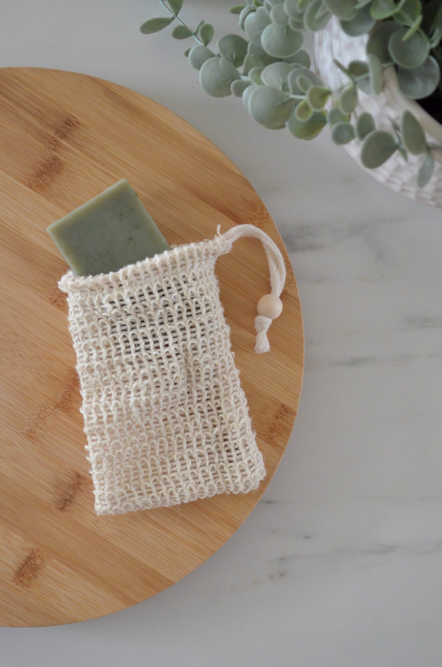 Biodegradable Natural Sisal Soap Saver Pouch | Eco Friendly - SAUVAGE ZSA™