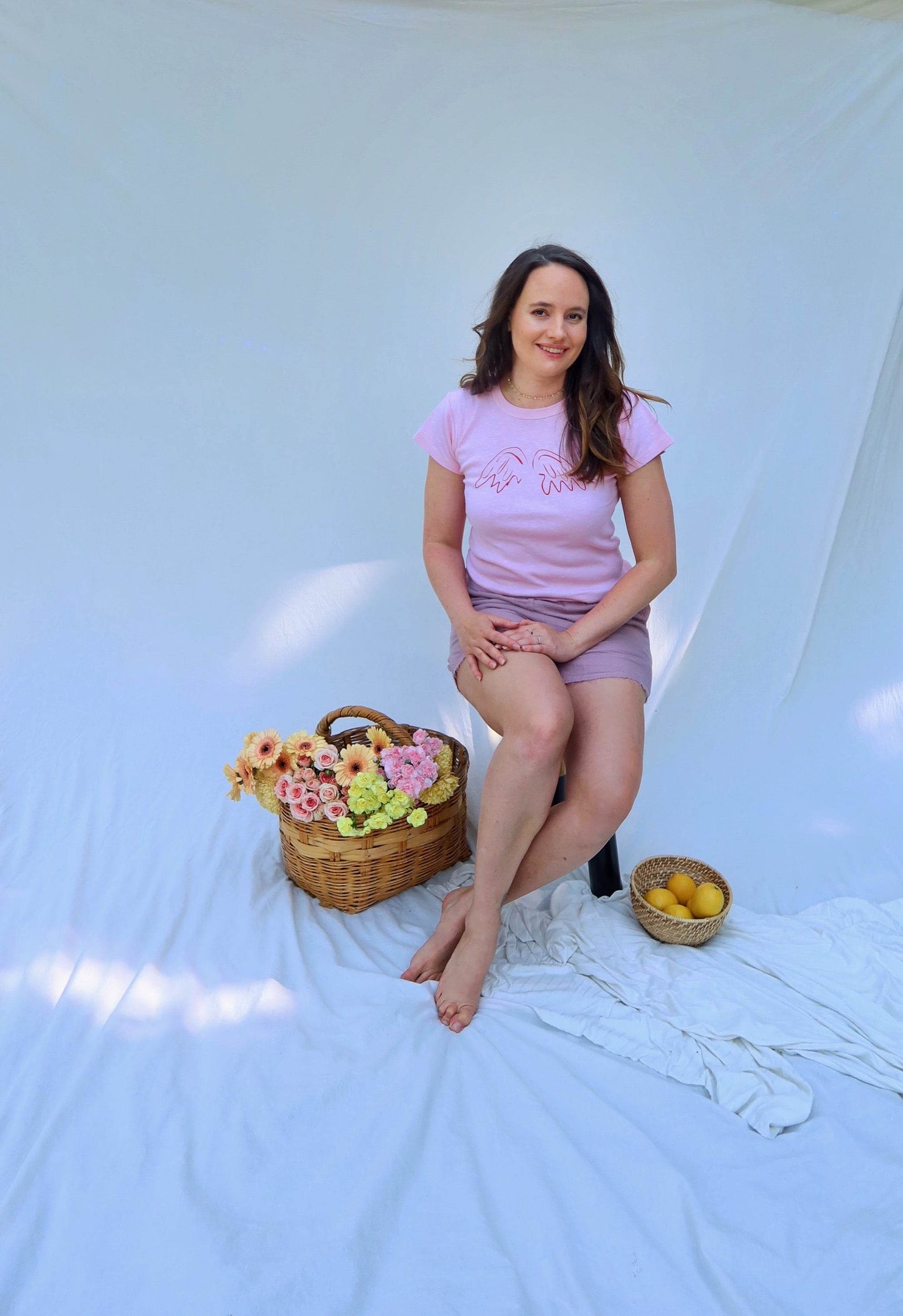 Organic Cotton Angel Baby Tee Made in the U.S.A. - SAUVAGE ZSA™