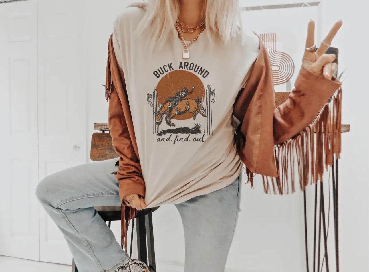 Buck Around & Find Out T-Shirt - SAUVAGE ZSA™