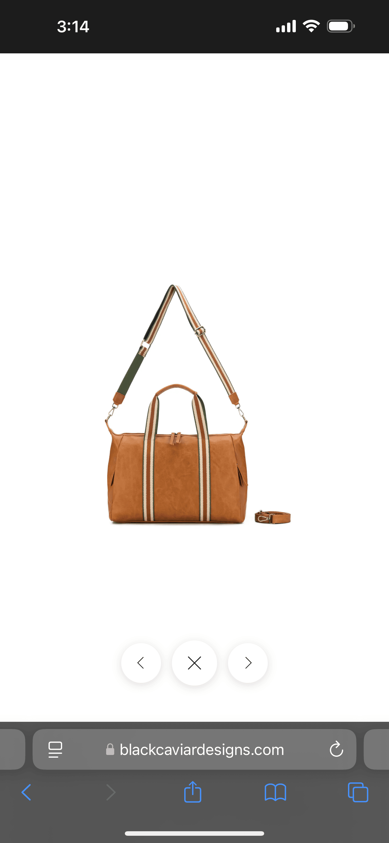 Vegan Leather Overnight Bag - SAUVAGE ZSA™