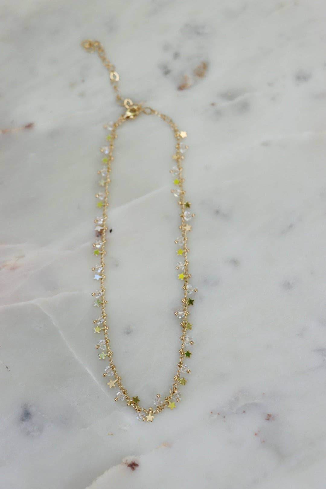 Mini Star And Crystals Choker - SAUVAGE ZSA™