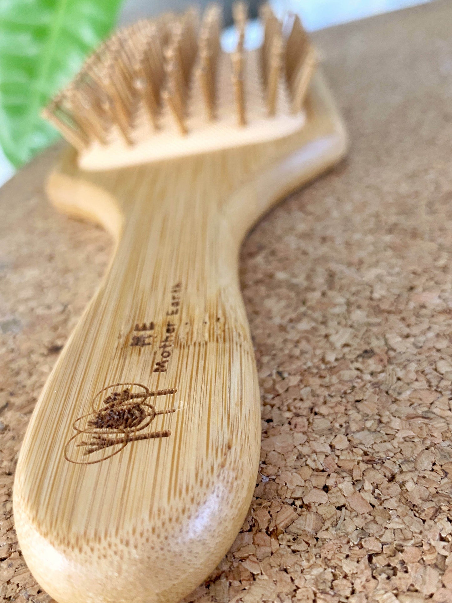 Bamboo Paddle Hairbrush - SAUVAGE ZSA™
